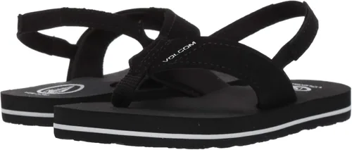 Vista 7 de Volcom Sandalia Victor unisex para niños grandes gris azul 9