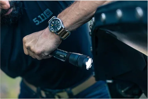 Vista 6 de 5.11 Reloj militar resistente al agua para hombre, estilo 50513