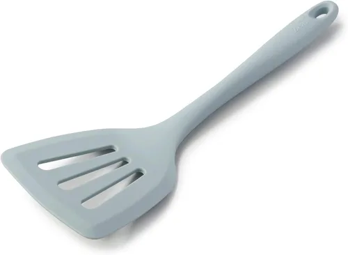 Vista 7 de Zeal Silicona antiadherente ranurado pescado rebanada/cocina Turner (11.8 in) -Aqua Agua