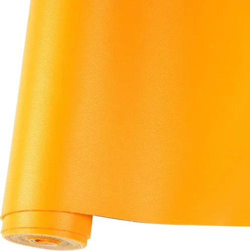 Vista 12 de Rollo de hojas de cuero sintético liso de color sólido 12"X53" (30cmX135cm), muy adecuadas para hacer manualidades, aretes de cuero, lazos, costura