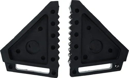 Vista 4 de MoJack MJ-PRO - Elevador de 750 libras para tractores y MAXXHAUL de goma sólida resistente, color negro, paquete de 2
