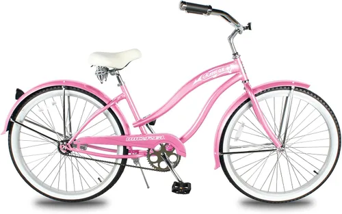 Vista 14 de MICARGI Bicicleta híbrida para adultos de 24/26 pulgadas, bicicleta híbrida de 1/7 velocidades para mujeres, hombres, personas mayores, bicicleta