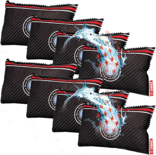 Vista 8 de Zarpax Deshumidificador de coche Mega Pack – Absorbe la humedad y la condensación – 100% a prueba de fugas – Reutilizable (2.2lbs/1kg)