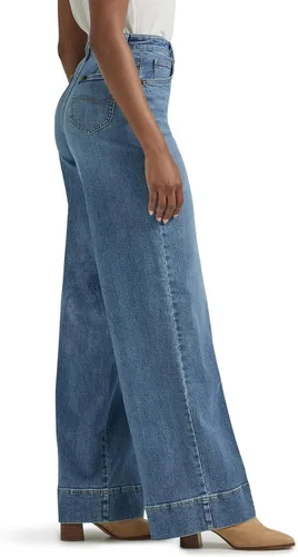 Vista 2 de Lee Pantalones de mezclilla legendarios de talle alto para mujer