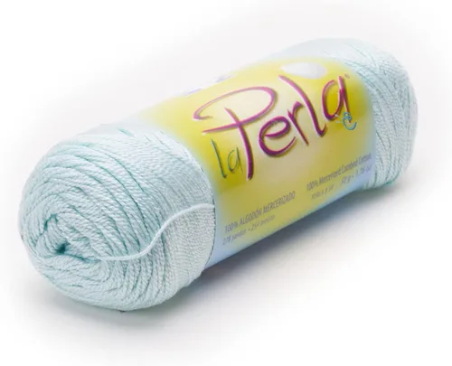 Vista 38 de LA Perla de Omega - Hilo Perle 100% algodón mercerizado ideal para ganchillo fino - Color: 01 - Blanco 601