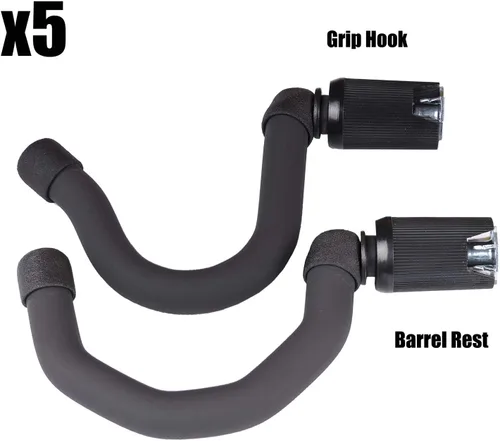 Vista 3 de Percha para rifle y caña de pescar fabricada en Estados Unidos