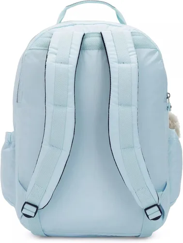Vista 7 de Kipling Seoul Go - Mochila extra grande, Azul (Bridal Blue), Mediana