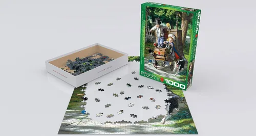 Vista 3 de EuroGraphics Help on the Way by Bob Byerley - Rompecabezas (1000 piezas), multicolor (6000-0439)