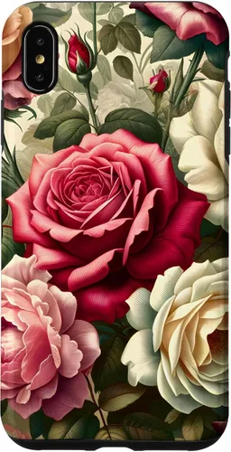 Vista 10 de Funda con diseño floral para iPhone 16 con diseño floral estilo victoriano