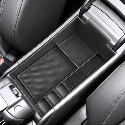 Vista 13 de SHAOHAO 2 unidades para Honda HR-V 2026 2027 Organizador de consola central y organizador inferior para Honda HR-V HRV 2023 2024 2025 2026 2027