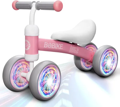 Vista 9 de Baby Balance Bike Toys for 12-36 Months Kids Toy Boy and Girls Gifts Toddler Best First Birthday Gift Children Walker No Pedal Infant 4 Wheels