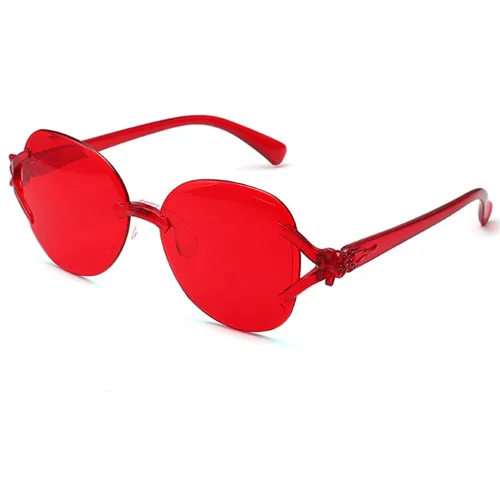Vista 6 de Fox - Gafas de sol de una pieza sin marco color caramelo Ocean Piece PC Gafas de sol (amarillo progresivo)