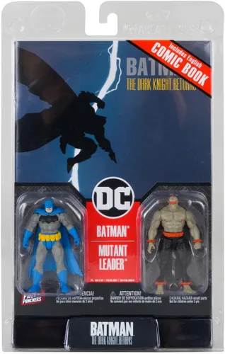 Vista 9 de McFarlane Toys - DC Direct Page Punchers 2pk Batman & Mutant Leader Figuras de 3 pulgadas con cómic