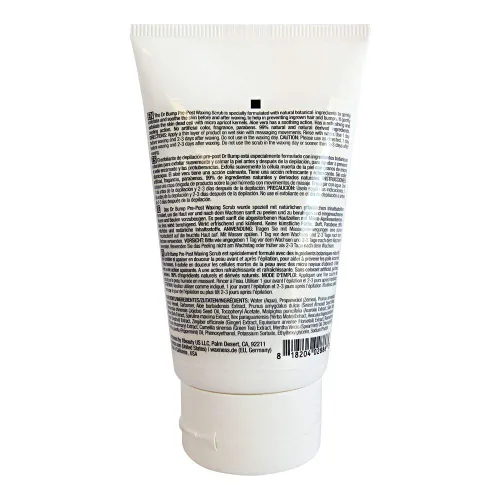 Vista 2 de Waxness Dr. Bump Botanical Pre & Post Waxing Scrub 4 fl oz (4.0 fl oz) - Exfoliante exfoliante para la prevención del cabello encarnado - Cuidado