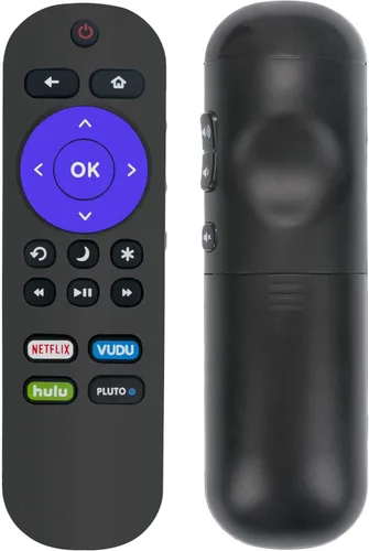 Vista 6 de Control remoto compatible con todos los controles remotos Philips ROKU TV (Philips Roku101018E0016 Remote)