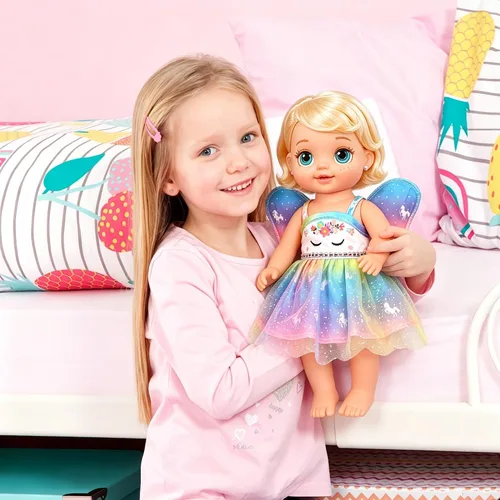 Vista 7 de ebuddy 10 juegos de ropa de muñeca de bebé viva, ropa y accesorios para muñecas de 10 pulgadas, muñecas de bebé de 12 pulgadas