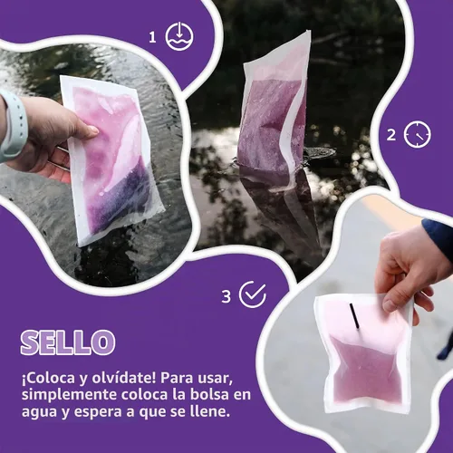 Vista 3 de OTS Osmo Seal - Kit de desalinización de emergencia, filtro de agua salada