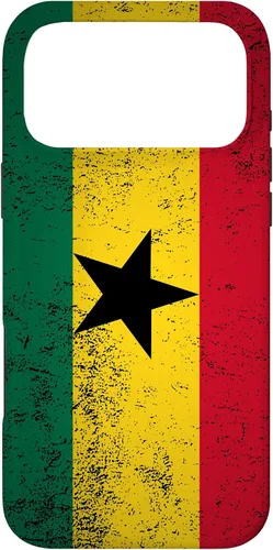 Vista 22 de Grunge Ghana Flag Vintage Accra West African Ghanaian Gift Case for iPhone 17