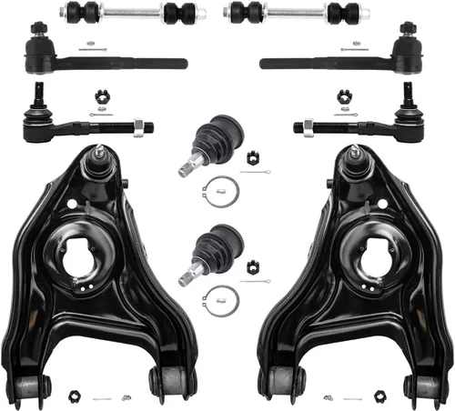 Vista 469 de Detroit Axle - Kit de suspensión frontal de 10 piezas para Dodge Avenger 2008-2014, Chrysler Sebring 2007-2010, 2 brazos de control inferiores, 2