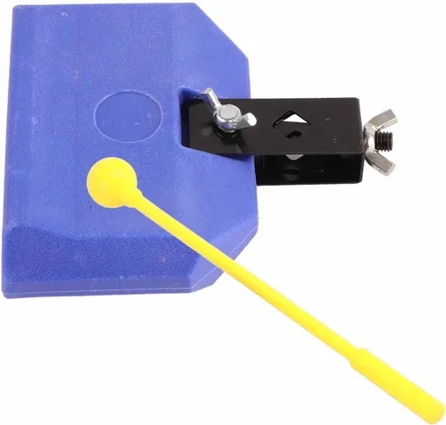 Vista 4 de Plastic Percussion Instruments Block, Jam Block Latin Percussion Block Compatible with Latin Drum Instrument