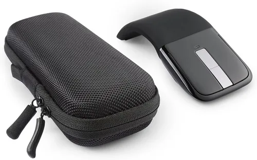 Vista 4 de BOVKE Funda protectora de transporte para Microsoft Surface Arc Touch Wireless Bluetooth Mouse Ultra-Slim Lightweight Ratones Duro EVA a prueba