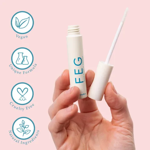 Vista 3 de FEG - Suero para cejas con péptido, transparente, 0.1 fl oz