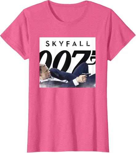 Vista 52 de Official James Bond 007 Camiseta Skyfall, Negro