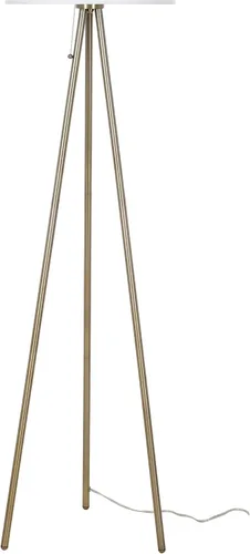 Vista 3 de Catalina Lighting 22965-000 Mid-Century - Lámpara de pie con trípode moderna, lámpara de pie, luz de piso para sala de estar, bombilla LED