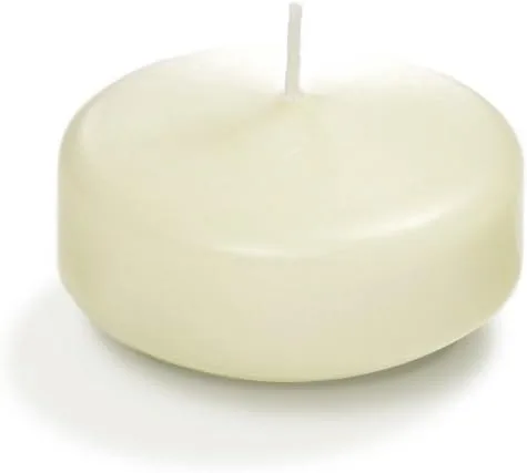 Vista 69 de yummi Caja de 120 velas flotantes marfil de 1.75