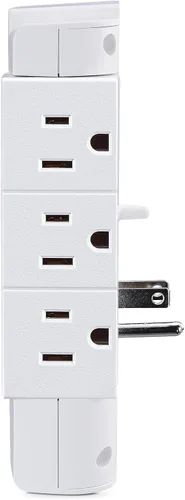 Vista 8 de Tomacorriente para pared CyberPower GT600 con toma a tierra y 6 salidas