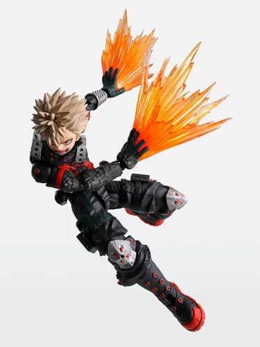 Vista 9 de TAMASHII NATIONS - Figura de acción S.H.Figuarts de Katsuki Bakugo de My Hero Academia -El Principio