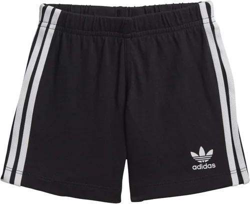 Vista 7 de adidas Originals Conjunto de camiseta unisex con estampado de trébol para bebé