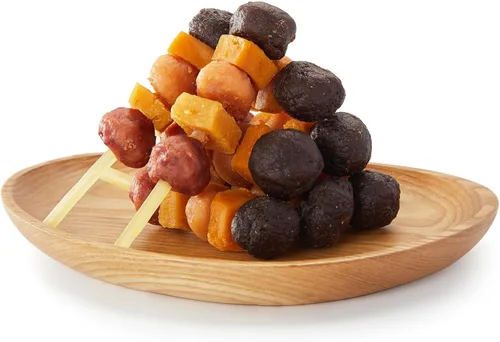 Vista 11 de Jungle Calling Golosinas para Perros, Aperitivos Kabob para Perros Multisabor, Kabobs Comestibles para Perros, Hechos con Pollo, Pato, Carne de Res
