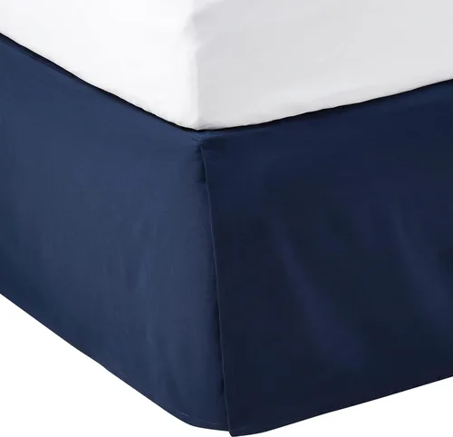 Vista 26 de Amazon Basics Falda de cama plisada ligera, individual, blanco brillante, sólido, (paquete de 8)