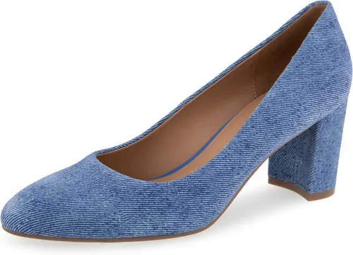 Vista 8 de Aerosoles Zapatos de tacón Betsy para mujer Ante negro