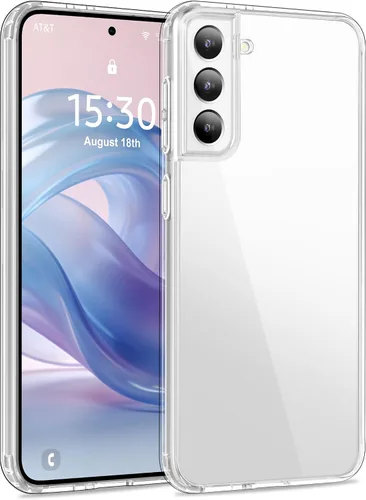 Vista 24 de USLAI - Carcasa para Samsung Galaxy S23 5G, soporte de anillo de cámara Negro