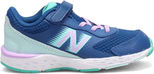 Vista 3 de New Balance 680 V6 - Tenis de correr con velcro para niños
