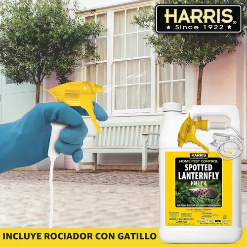 Vista 6 de Harris Spotted Lantern - Matamoscas antimoscas, inodoro y no mancha, listo para usar, 128 onzas