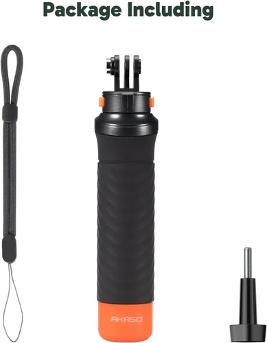 Vista 2 de AKASO Brave 4 Cámara de acción con agarre flotante impermeable