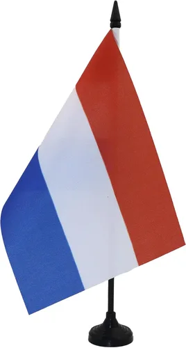 Vista 158 de AZ FLAG Aland Table Flag 4x6 in 100D Polyester Plastic Base Indoor use Finnish 15x10 cm desk flag stitched finish with reinforced edges with