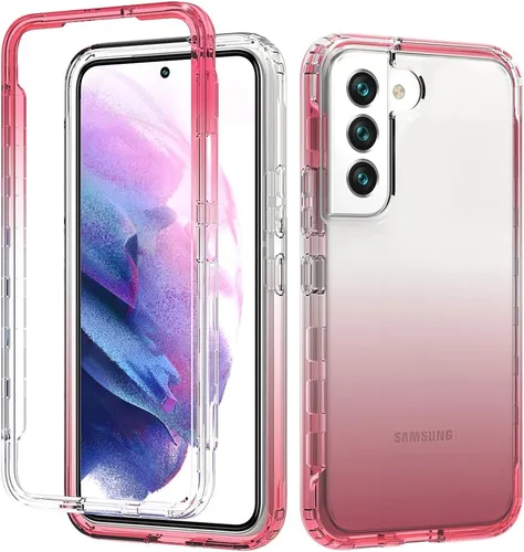 Vista 221 de Pzwoxukhov Funda para Xiaomi Poco M3 M2010J19CG M2010J19CI Caso, alta transparencia, color degradado, funda de absorción de impactos anticaída