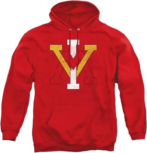 Vista 134 de Distressed College Primary Logo Adult Pullover Hoodie Collection 1 Universidad Estatal de Albany
