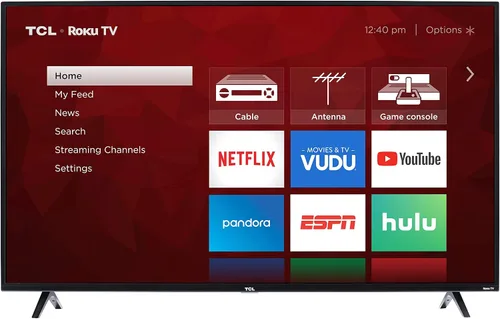 Vista 5 de TCL Smart TV 55S421 de 55 pulgadas Clase 4 K UHD HDR Roku