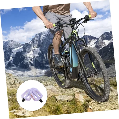 Vista 8 de Homoyoyo 1 par de bicicletas Pedal bicicleta cosas plegable bicicleta niños Bicicletas Bicicletas Entrenador Pedal MTB Pedales planos niños MTB