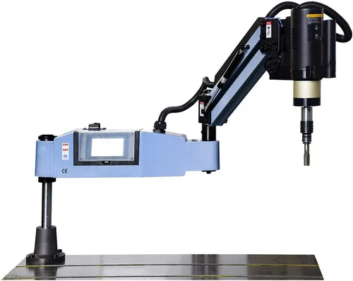 Vista 10 de Stock de EE. UU. M3-M16 Máquina de Roscado Eléctrica Brazo de Roscado Universal de 360 Grados Incluye 9 Pinzas ANSI