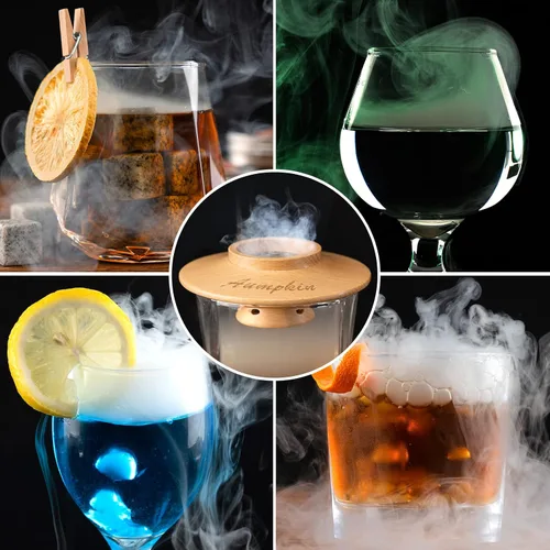 Vista 6 de Kit para Ahumar Cócteles con Antorcha – 6 Sabores de Astillas de Madera – Kit para Infundir y Ahumar Bourbon y Whisky, Kit para Ahumar Bebidas al