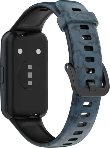 Vista 4 de Correa de reloj compatible con Huawei Band 7, pulsera de repuesto para Huawei Band 7