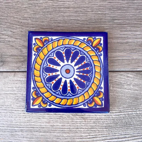 Vista 7 de Mexican Tile Coasters
