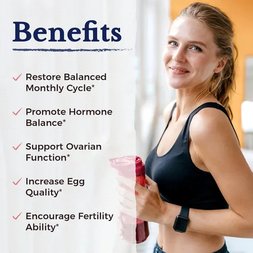Vista 4 de Vitalitown Suplemento de inositol para mujeres, mio-inositol y D-chiro inositol, proporción ideal 40:1, equilibrio hormonal y apoyo ovárico