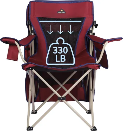 Vista 7 de Silla de playa con toldo – Silla plegable al aire libre con toldo de protección solar completa – Ideal para camping, césped, deportes, picnic